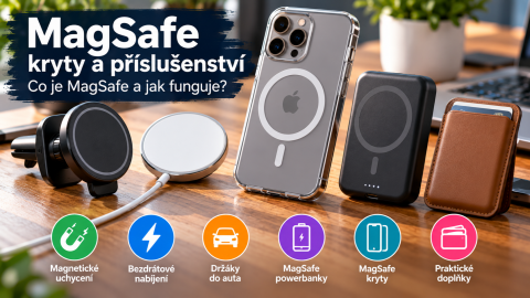 MagSafe kryty a příslušenství: Co je MagSafe a jak funguje?