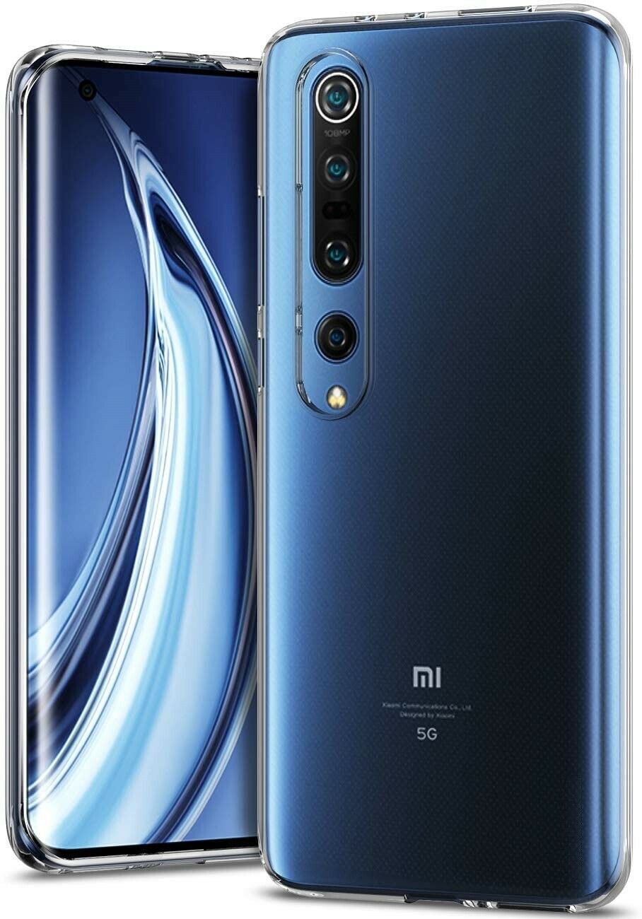 XIAOMI MI 10 PRO - pouzdro kryt obal gelové CRYSTAL - čiré 