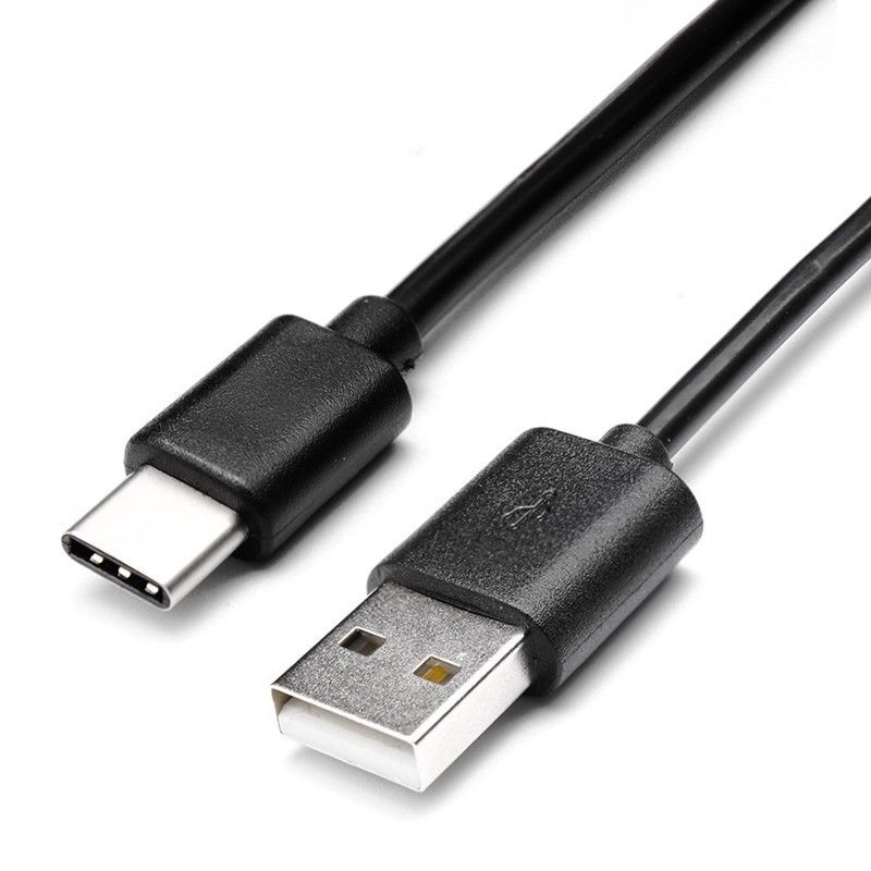 Kabel propojovací nabíjecí USB-C na USB 3.1 délka 2m - černý