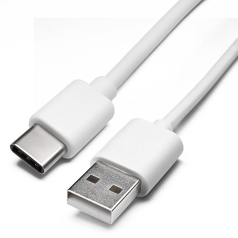 Kabel propojovací nabíjecí USB-C na USB 3.1 délka 2m - bílý