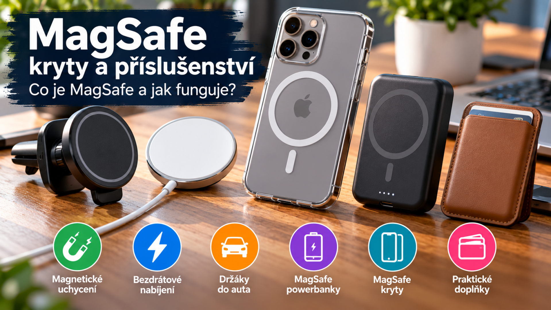 MagSafe kryty a příslušenství: Co je MagSafe a jak funguje?