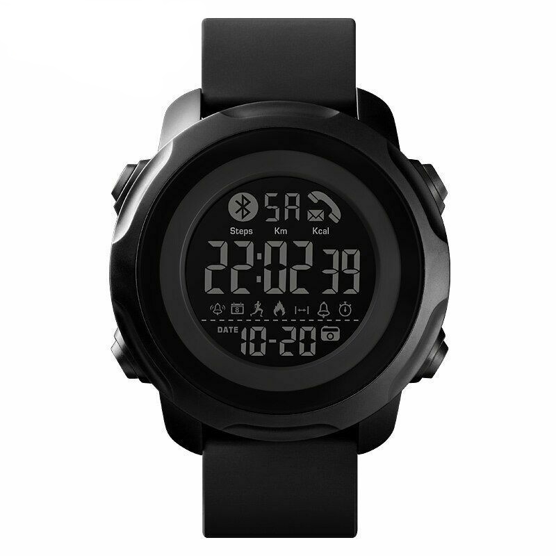 Hodinky SKMEI 1572 - SMART bluetooth sportovní vodotěsné hodinky - BLACK