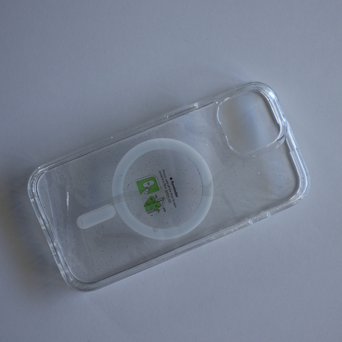 iPHONE 15 6.1" - pouzdro ANTI SHOCK TPU CRYSTAL kompatibilní s MagSafe - čiré