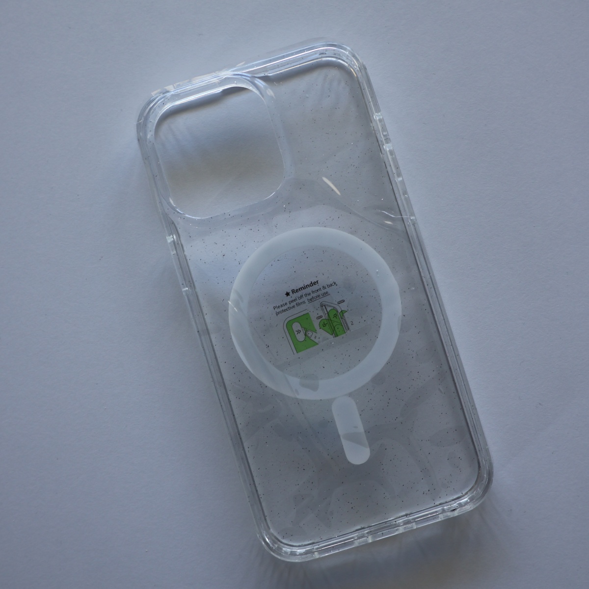 iPHONE 15 PRO MAX 6.7" - pouzdro ANTI SHOCK TPU CRYSTAL kompatibilní s MagSafe - čiré