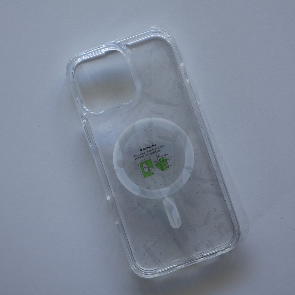 iPHONE 16 PRO MAX 6.9" - pouzdro ANTI SHOCK TPU CRYSTAL kompatibilní s MagSafe - čiré