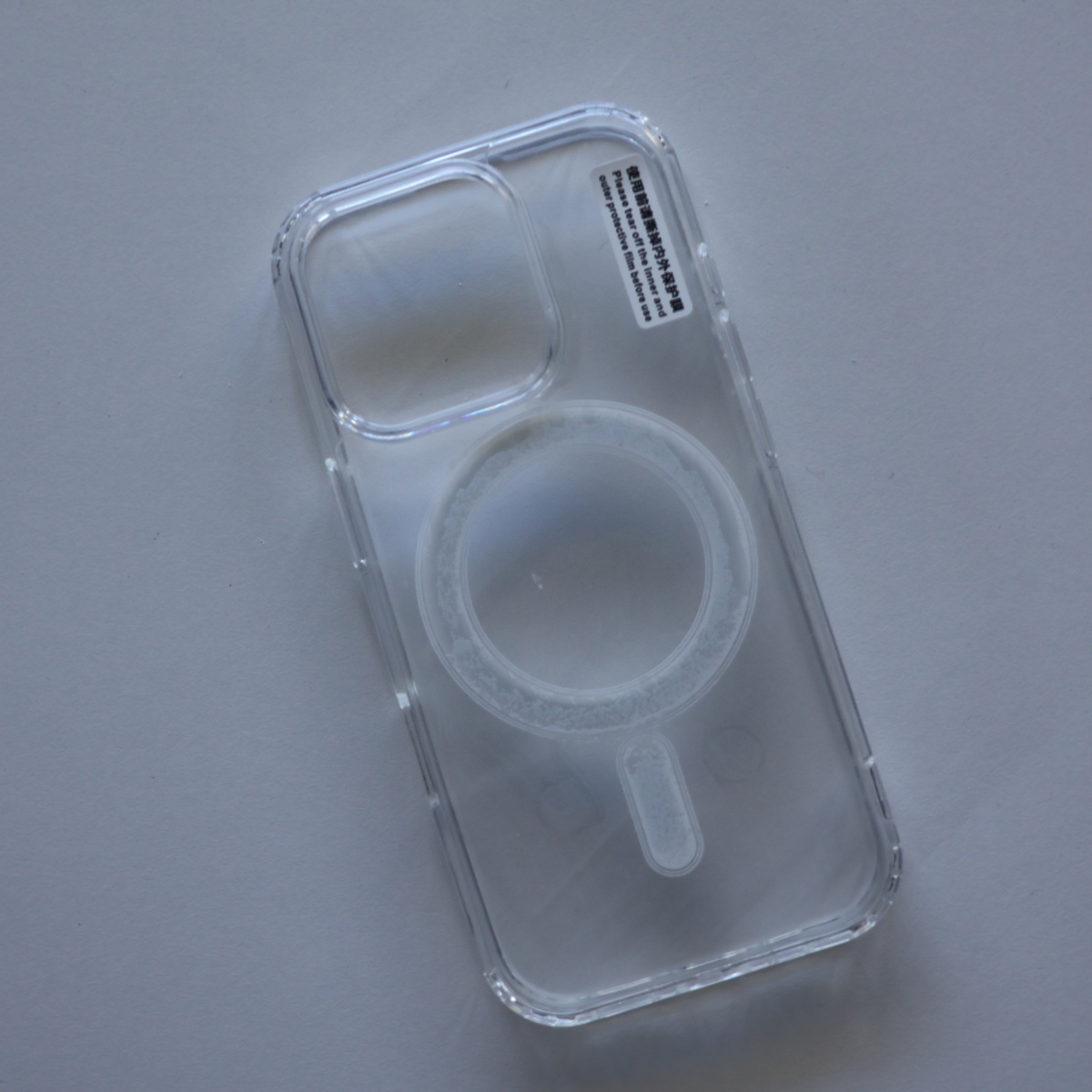 iPHONE 16 PRO 6.3" - pouzdro ANTI SHOCK TPU CRYSTAL kompatibilní s MagSafe - čiré
