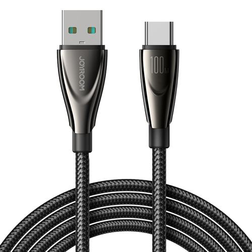 Kabel Joyroom Pioneer řady SA31-AC6 USB-A / USB-C 100W 1,2 m - černý