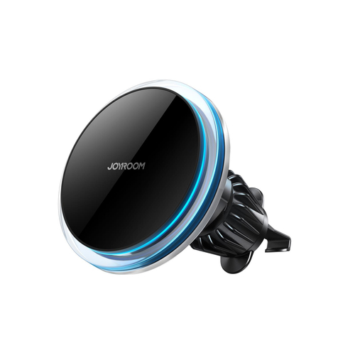 Držák telefonu do auta Joyroom s 15W indukční nabíječkou Qi (kompatibilní s MagSafe) do větrací otvoru, stříbrný (JR-ZS291)
