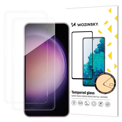 Tvrzené sklo Wozinsky pro Samsung Galaxy S26 Ultra kompatibilní s čtečkou otisků prstů 2 ks