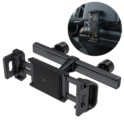 Držák Acefast do autoopěrky hlavy pro telefon a tablet (šířka 135-230 mm) černý (D8 černá)