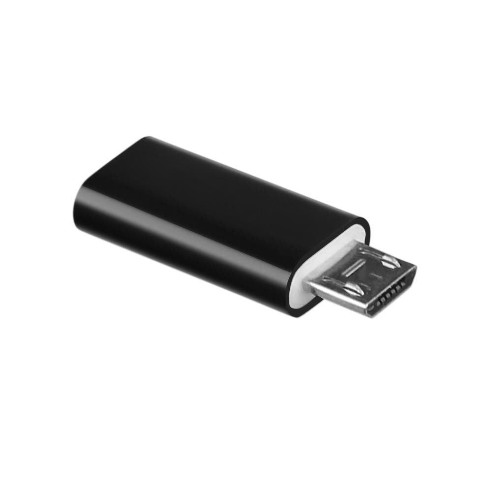 Redukce - adaptér USB-C na micro USB - černá