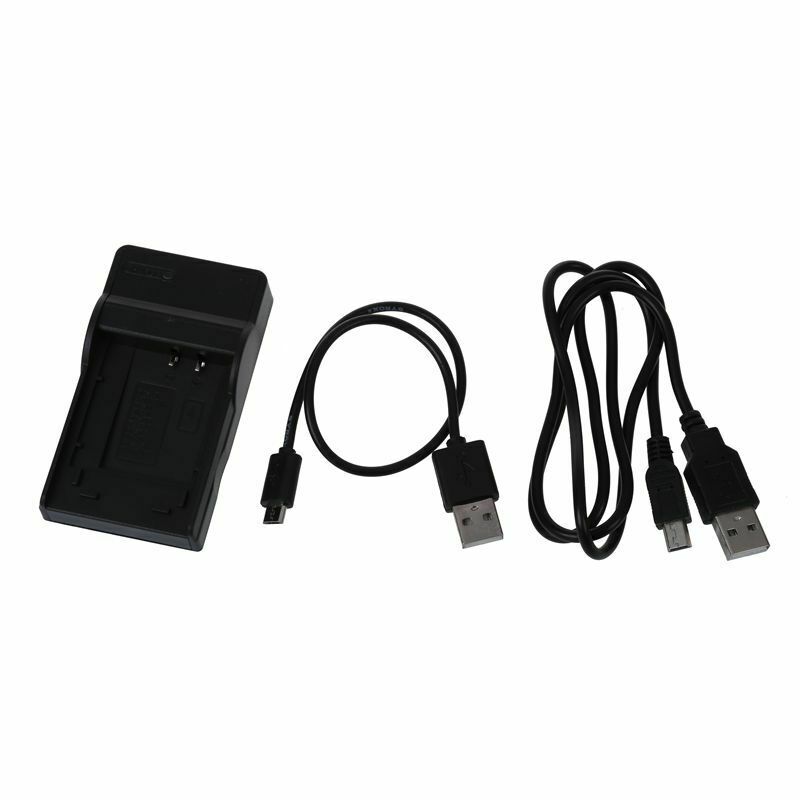 Nabíječka USB pro baterie Li-50B; Li-70B (Olympus); NP-BK1 (Sony); D-Li-92