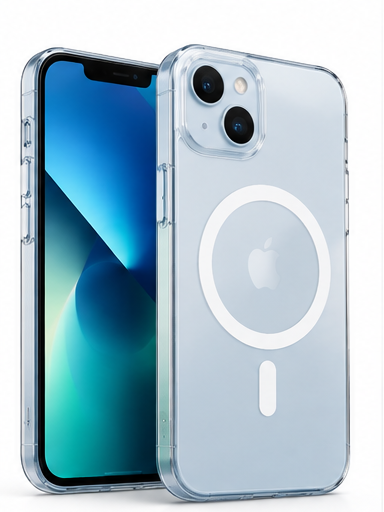iPHONE 13 6.1" - pouzdro ANTI SHOCK TPU CRYSTAL kompatibilní s MagSafe - čiré