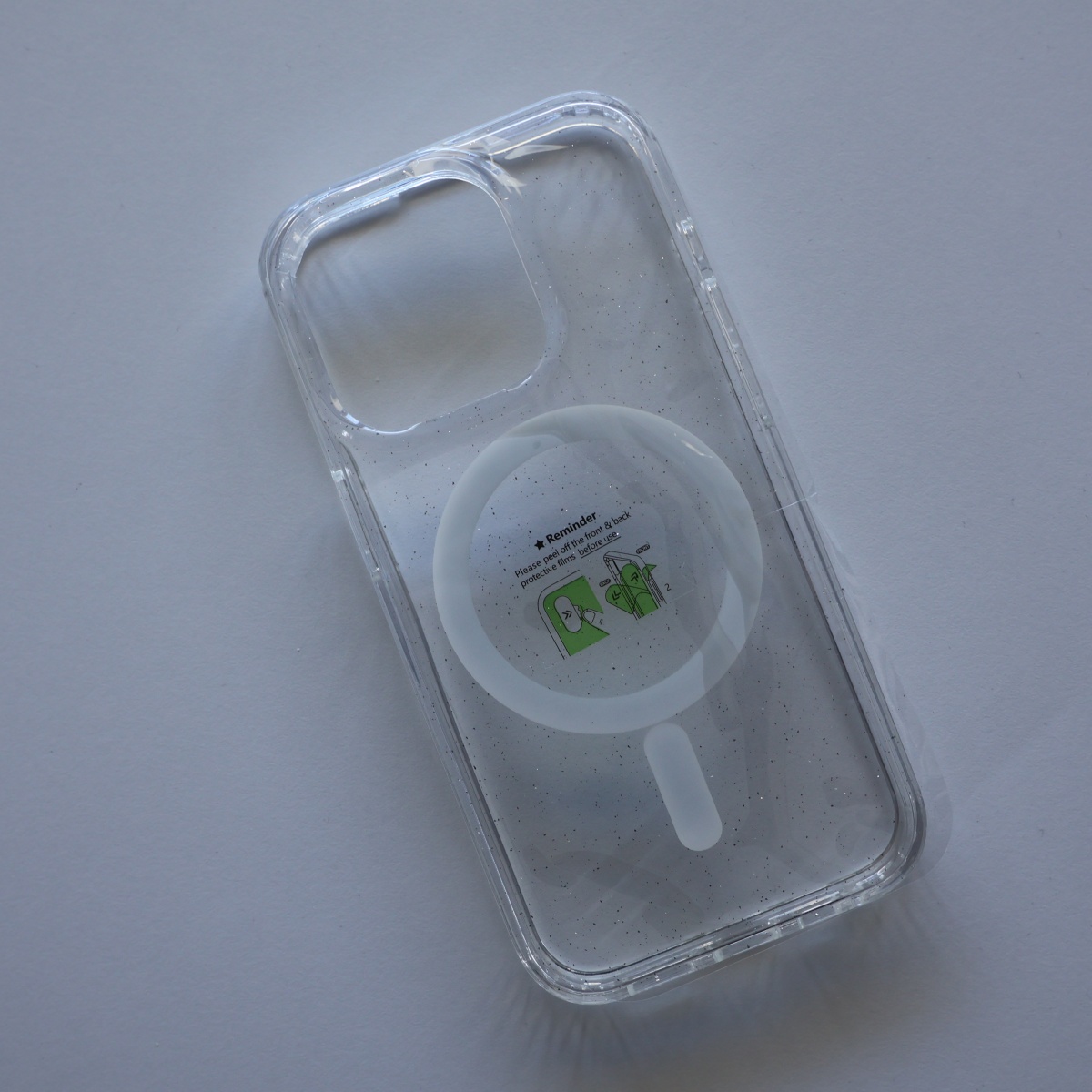 iPHONE 15 PRO 6.1" - pouzdro ANTI SHOCK TPU CRYSTAL kompatibilní s MagSafe - čiré