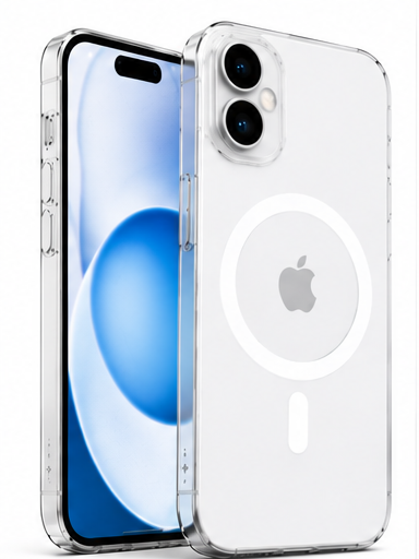 iPHONE 16 PLUS 6.7" - pouzdro ANTI SHOCK TPU CRYSTAL kompatibilní s MagSafe - čiré