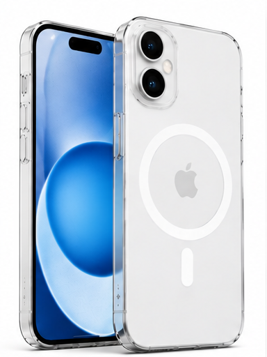 iPHONE 16 6.1" - pouzdro ANTI SHOCK TPU CRYSTAL kompatibilní s MagSafe - čiré
