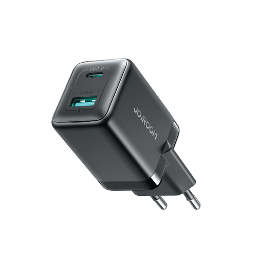 Joyroom JR-TG8 GaN nabíječka 45 W, USB-C + USB-A, černá