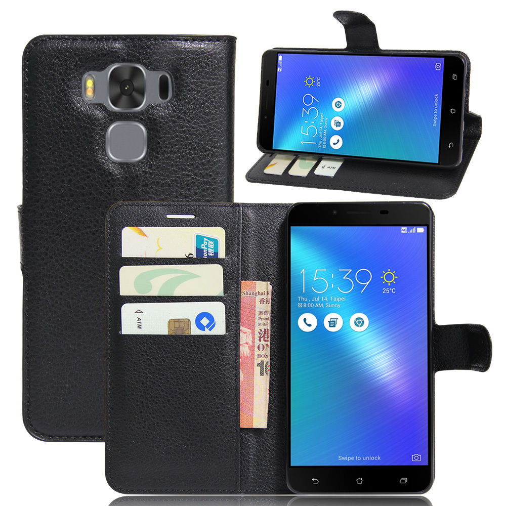 ASUS ZenFone 3 MAX Full HD (ZC553KL) - pouzdro kryt obal peněženka se stojánkem