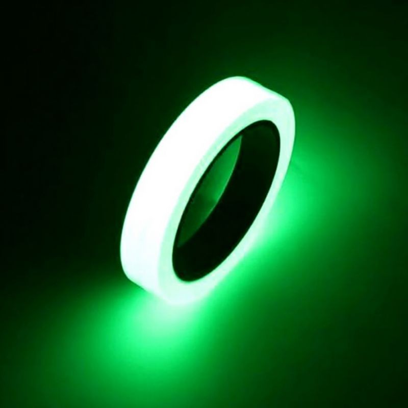 Fluorescenční svítící samolepicí páska - délka 10m (šířka 10mm)