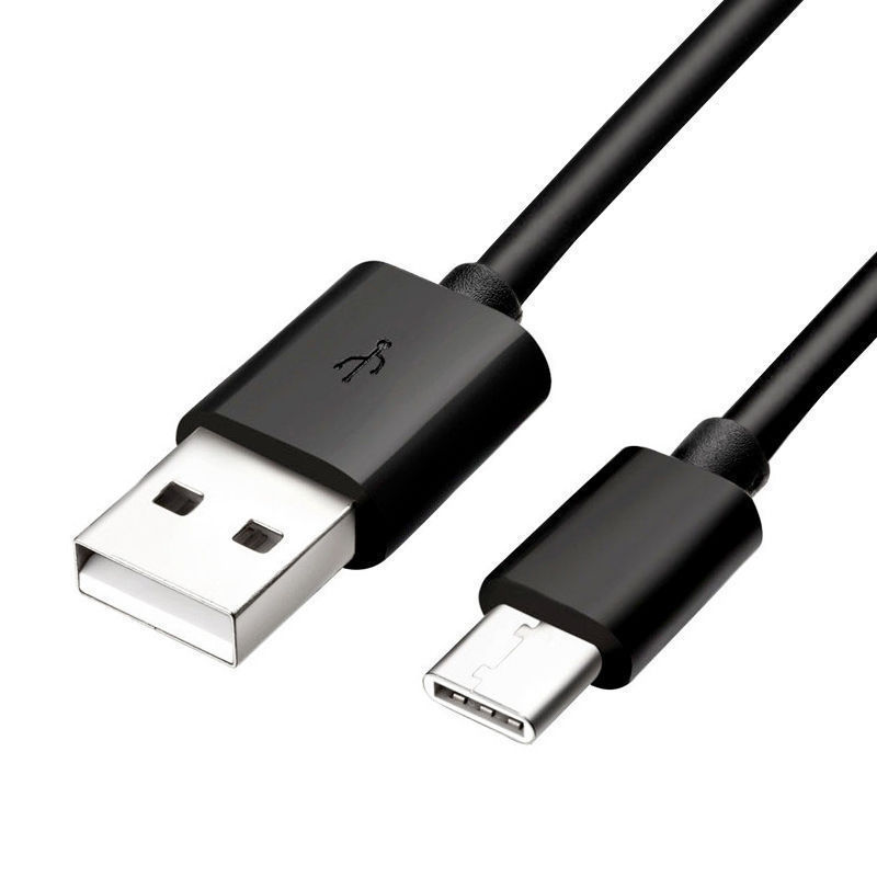 Datový kabel USB-C - propojovací nabíjecí - délka 27 cm - černý