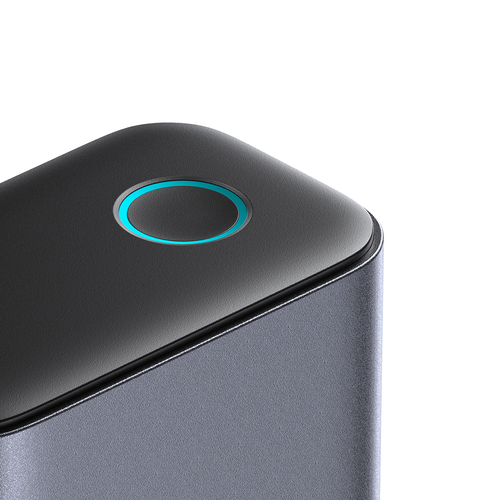 Joyroom JR-TCM02 GaN nabíječka 65 W, 4× USB-C + 2× USB-A – tmavě šedá